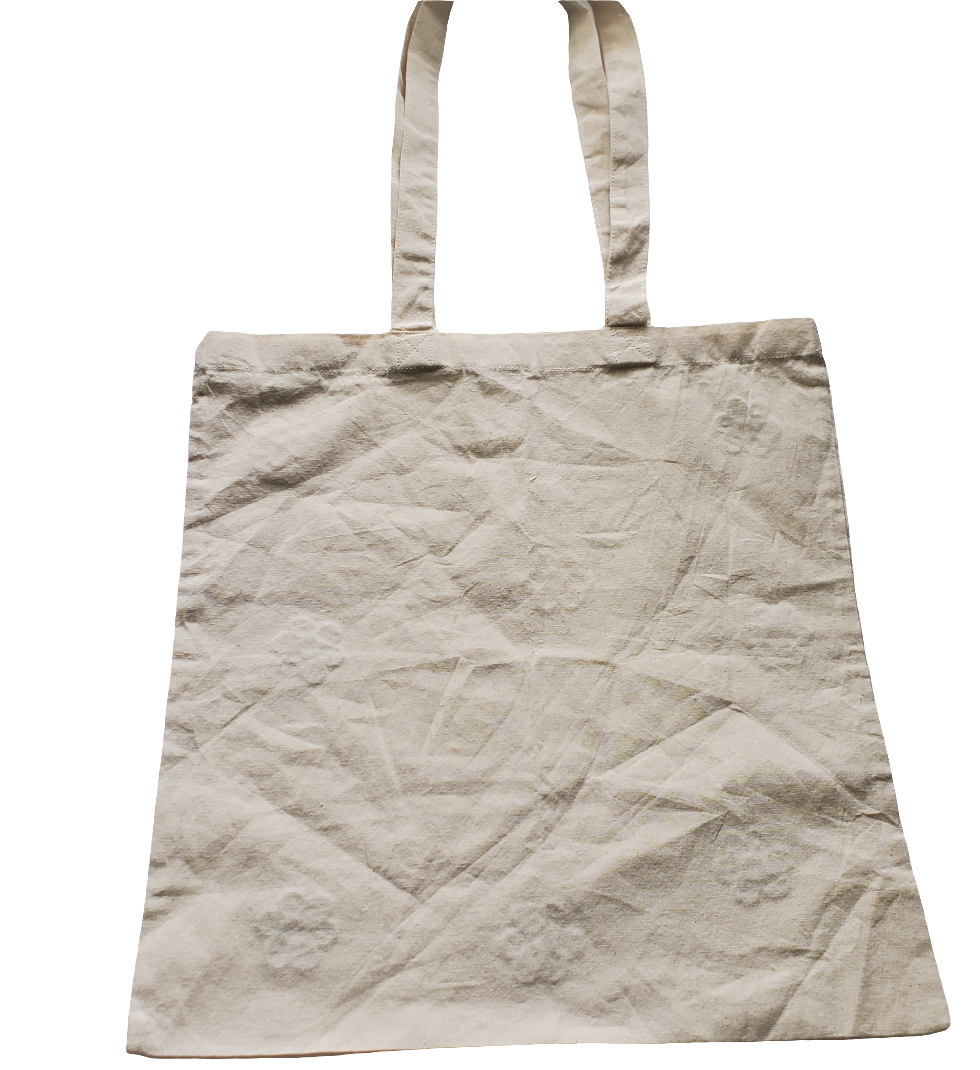 Embroidered Patch Tote